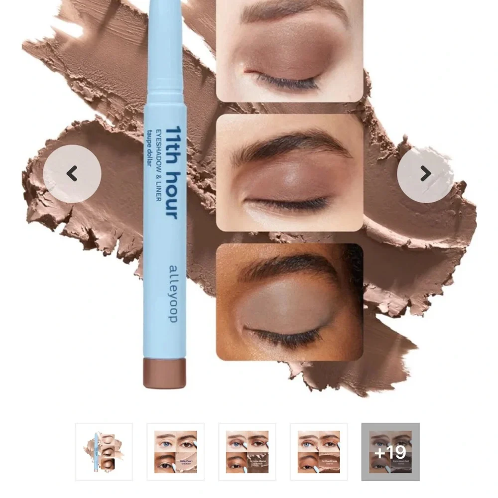 $50 New Shadow Stick Set Nyx 11th hour Twenty Twenty Engbo gold and brown